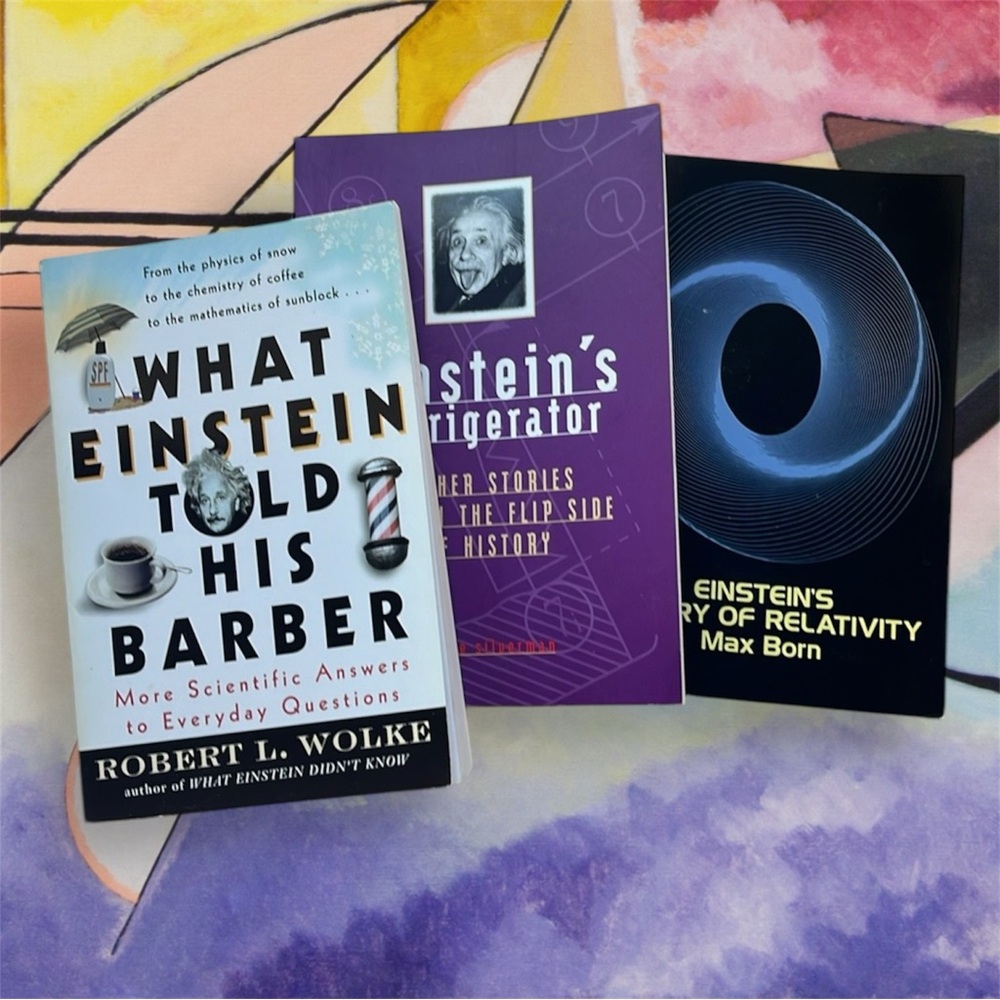 EINSTEIN 3 PACK COLLECTION ALL IN NEW CONDITION BOOKS